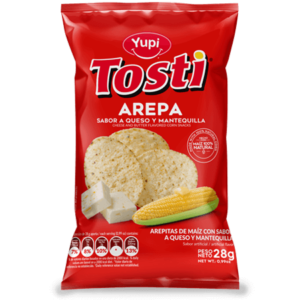 TOSTI AREPA 28g x12UD x6PQ