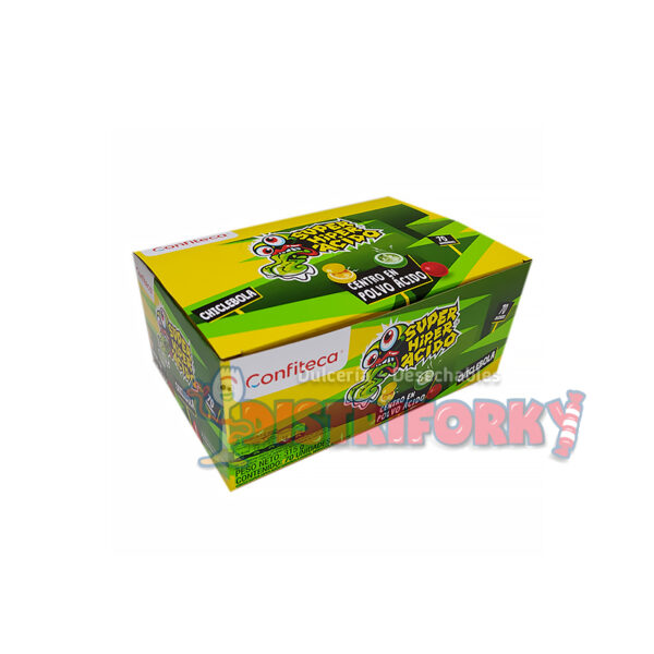 SUPER ACIDO CHICLE BOLA x100UD
