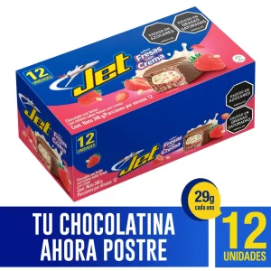 JET FRESAS CREMA x12UD