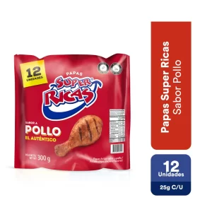 PAPA SUPERRICAS POLLO 30g x6PQx12UD