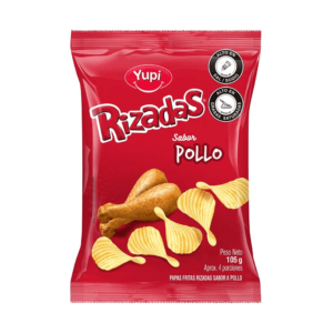 PAPA RIZADAS POLLO 105g x20UD