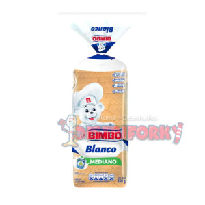 PAN BLANCO BIMBO MEDx350g