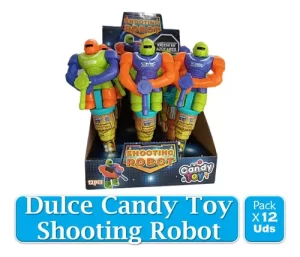 JUGUETE ROBOT DISPARADOR x12