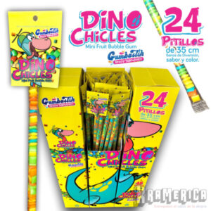 CHICLE DINO DISPLAY x24UD