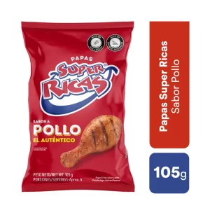 PAPA SUPERRICAS POLLO 105g x18PQ