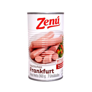 SALCHICHA FRANKFURT ZENU x360g x24UD