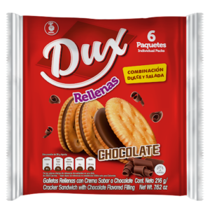 DUX RELLENAS CHOCO x6UD